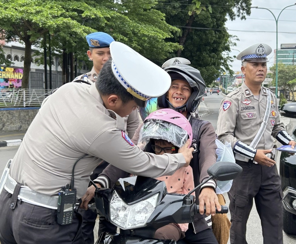 Operasi Zebra 2025, Satlantas Polresta Jambi Beri Sosialisasi Hingga Teguran