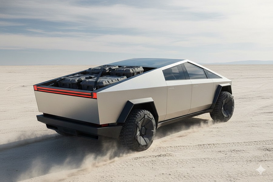 Tesla Cybertruck 2026 Datang dengan Desain Unik, Bikin Orang Melongo