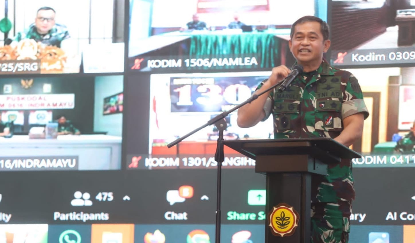 Manfaatkan Sungai-Sungai Besar, TNI AD - Kementan Bersinergi Wujudkan Hanpangan 