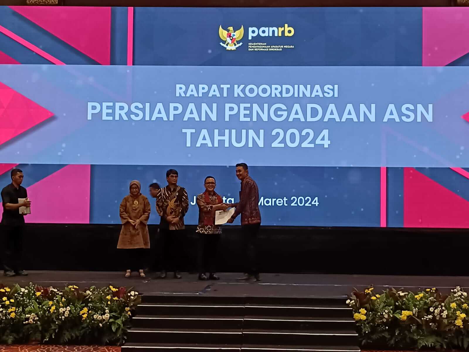 Hadiri Rakor Pengadaan ASN 2024 di Jakarta, Pj Bupati Bachyuni Usulkan 3000 Formasi ASN   