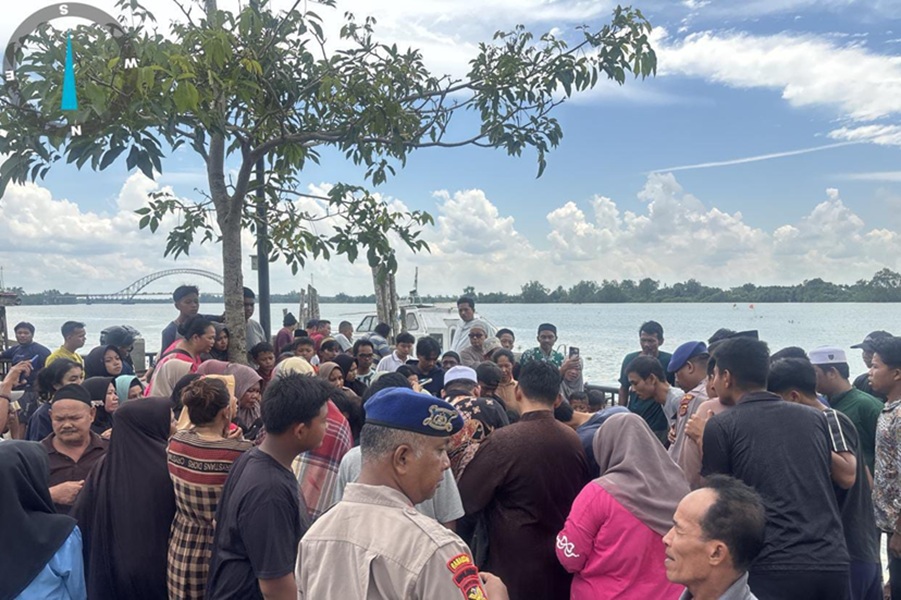 Sehari Usai Tenggelam, Firdaus Ditemukan Mengambang di Depan Dermaga Sabak Timur