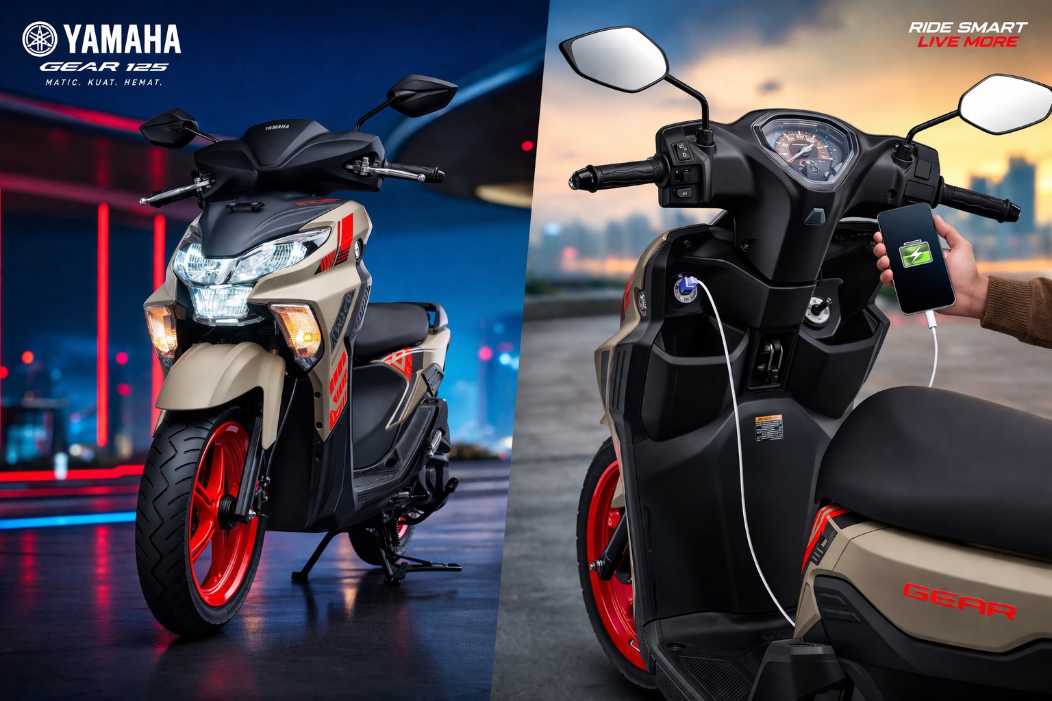 Segar dan Tangguh! Yamaha Hadirkan Gear Ultima dengan Teknologi Hybrid Yang Ditunggu