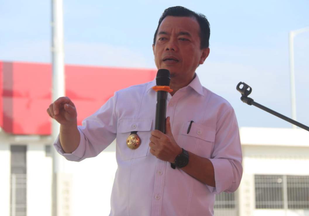 Gubernur Al Haris Tap Kartu Tol, Resmikan Jalan Tol Bayung Lencir Tempino Jambi Seksi 3