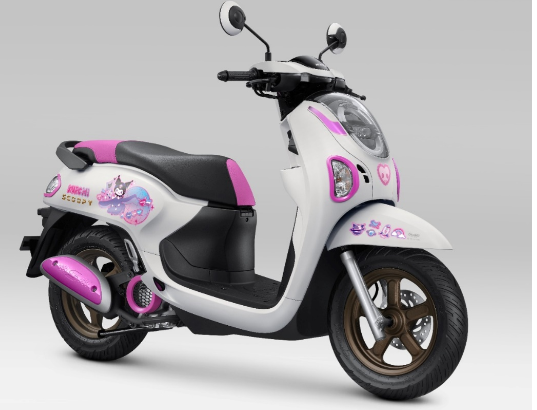 Edisi Kawaii Terbatas! Honda Scoopy X Kuromi Kini Hadir di Jambi