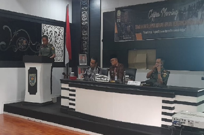 Wakil Walikota Jambi Maulana Harap Komunikasi Sosial Bersama Kodim 0415/Jambi Terus Dijaga