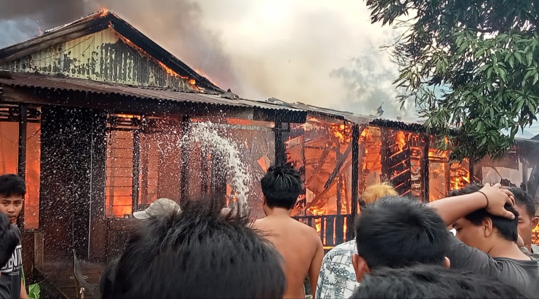 Terungkap, Ini Kronologis Kebakaran 6 Rumah di Nipah Panjang