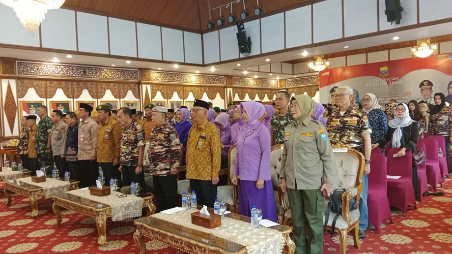 Peringatan HUT ke-65 Pepabri di Jambi Meriah dan Khidmat