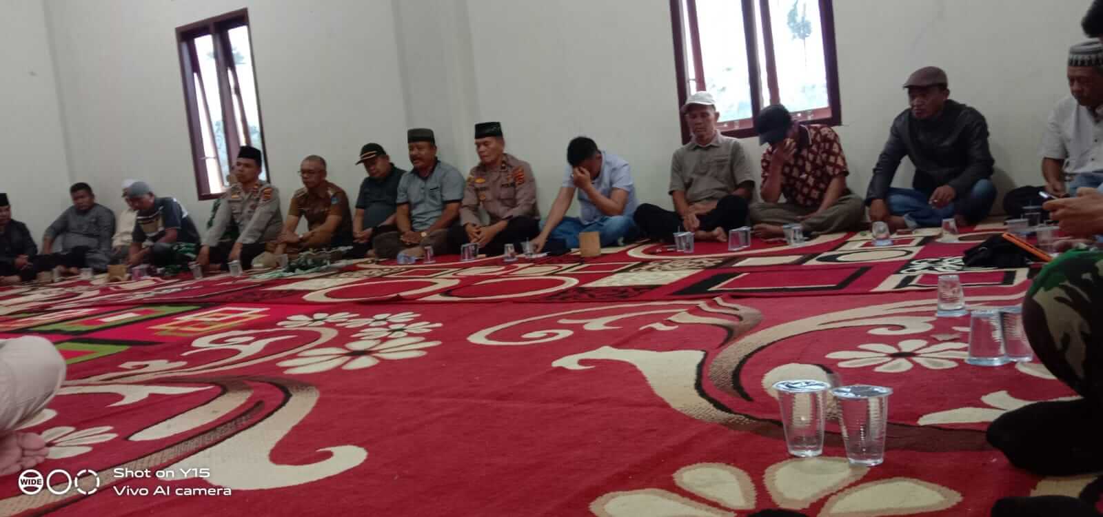 Depati Muara Langkap Gelar Doa dan Ritual Adat Doakan Rombongan Kapolda Jambi