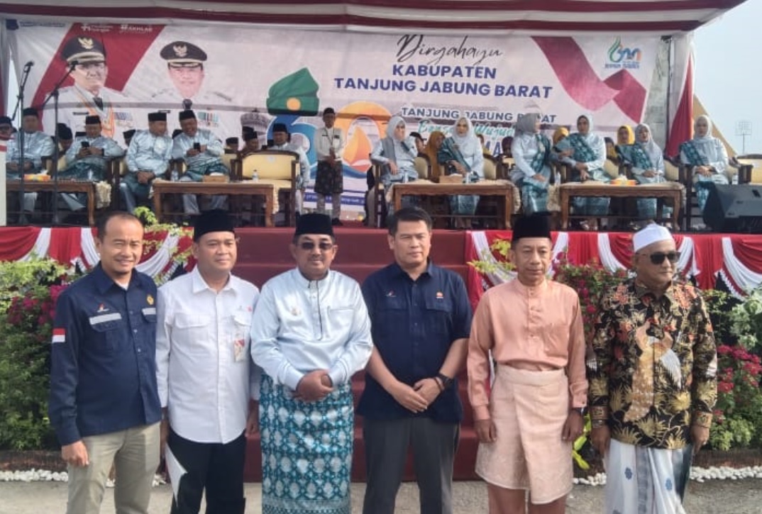 SKK Migas PetroChina Tunjukkan Kontribusinya Melalui Pembangunan Jalan 7,5 KM di Momen HUT ke-60 Tanjab Barat