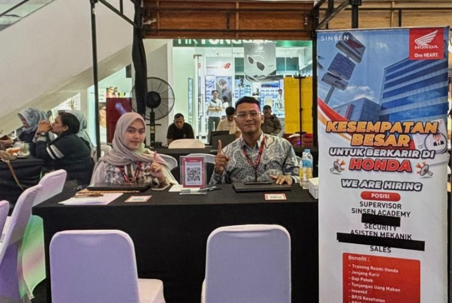 Sinsen Buka Peluang Karier di Job Fair Disnakertrans Jambi 2025
