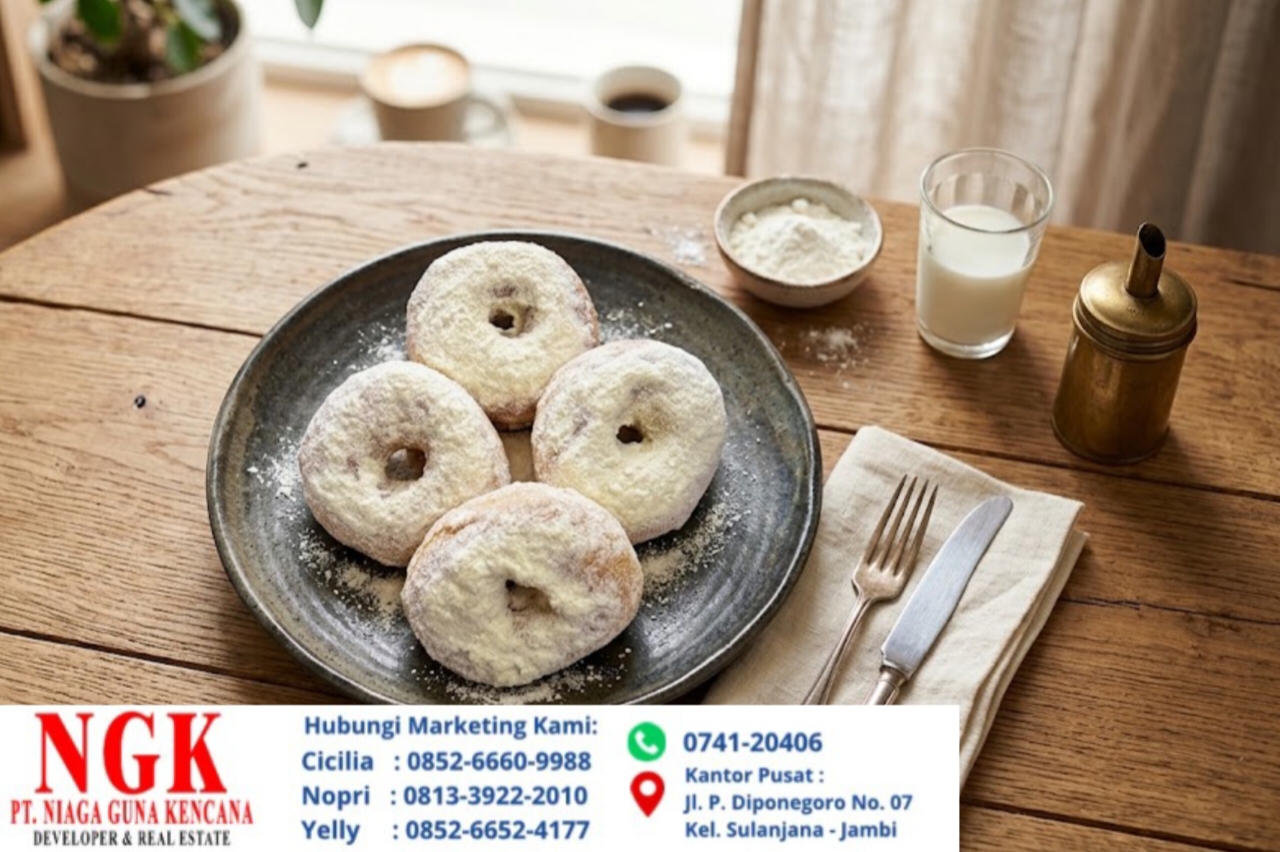 Resep Praktis Membuat Donat Susu Lembut dan Lumer 
