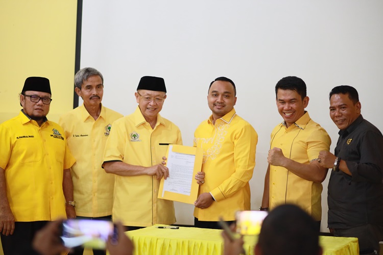 Kantongi Rekomendasi DPP Partai Golkar, Khalis Mustiko Bakal Jabat Ketua DPRD Kabupaten Tebo