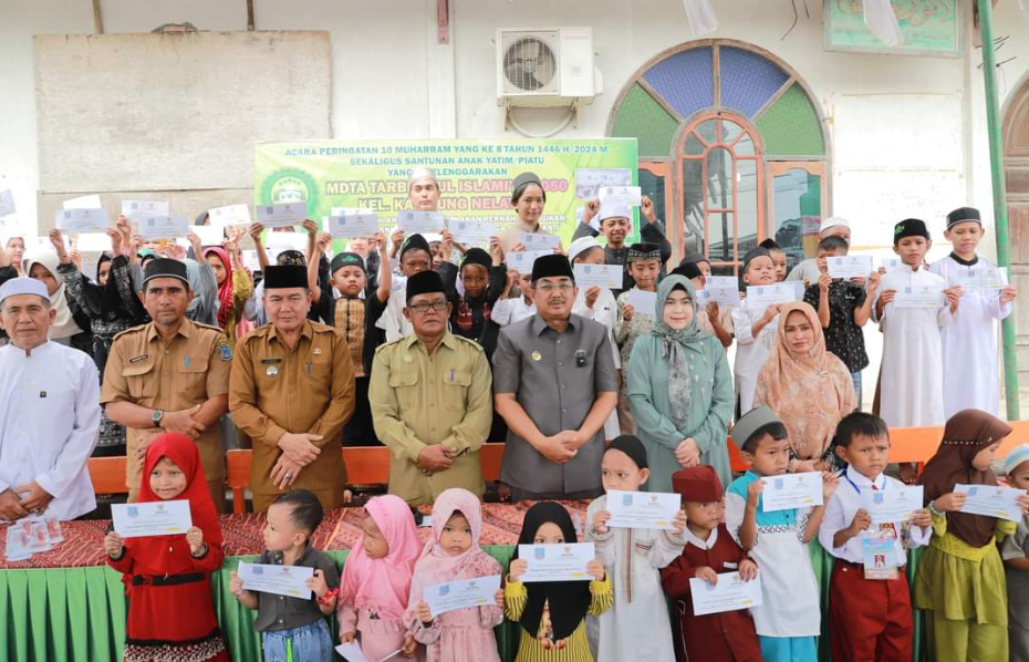 Peringati 10 Muharram 1446 H, Bupati Berikan Santunan Anak Yatim/Piatu dan Kaum Duafa