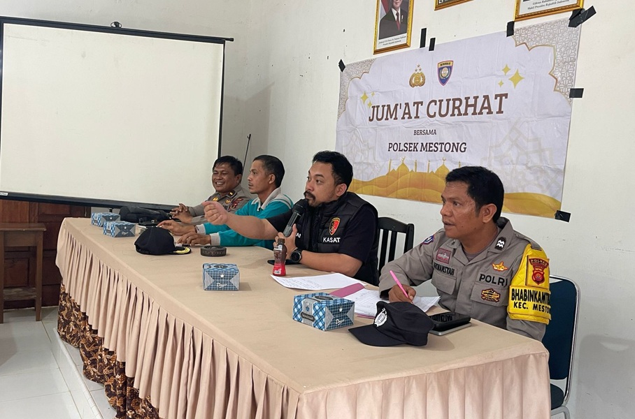 Jumat Curhat di Desa Baru, Warga Muaro Jambi Silakan Lapor Tindak Kejahatan di Nomor Pengaduan Ini