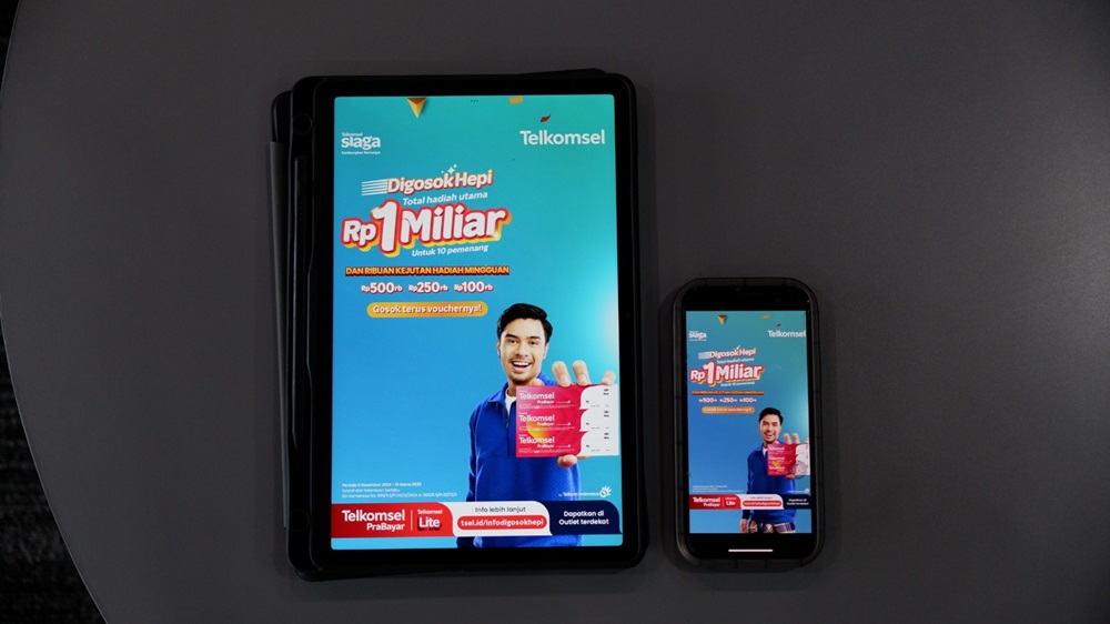 Telkomsel Hadirkan Program 'Digosok Hepi' Berhadiah Total Rp1 Miliar