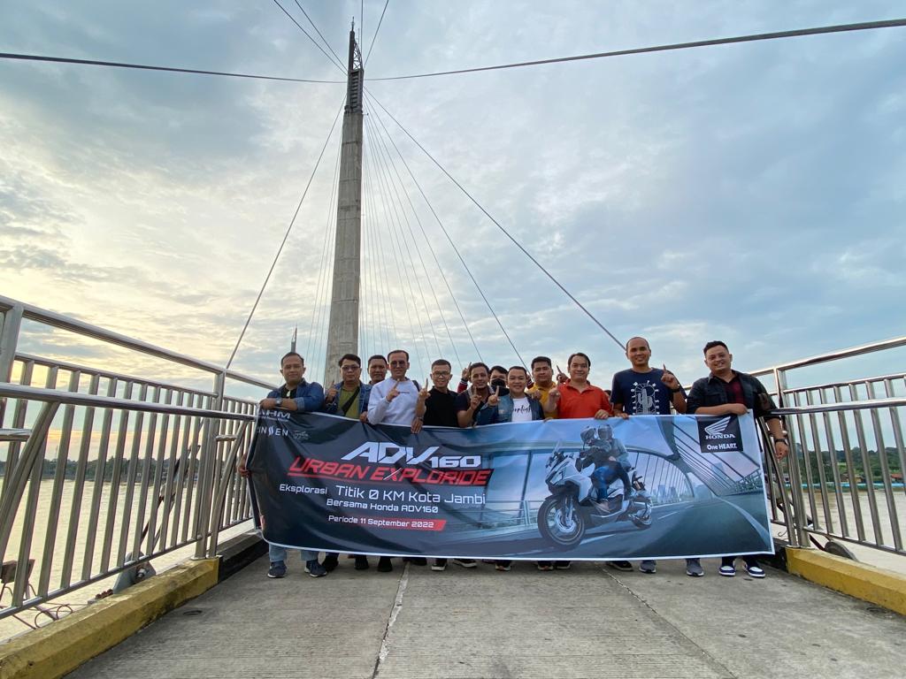 Gandeng Konsumen Setia, Sinsen Gelar Honda ADV Urban Exploride