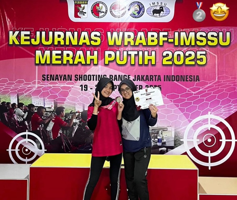 Atlet Pengprov Perbakin Jambi Torehkan Prestasi di Kejurnas Menembak 2025, Weni Thalita Raih Juara 2