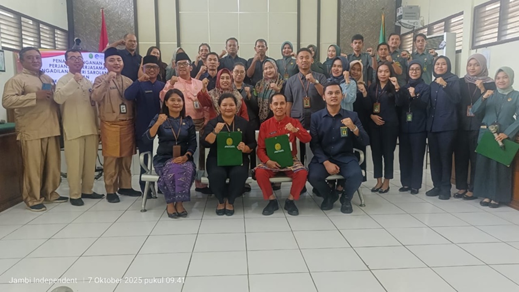 Diskominfo dan PN Sarolangun Sepakati Kerjasama Keterbukaan Informasi Publik