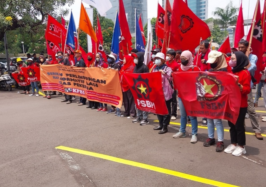 Besok, Buruh Ancam Demo Nasional di 34 Provinsi dan di Istana Negara