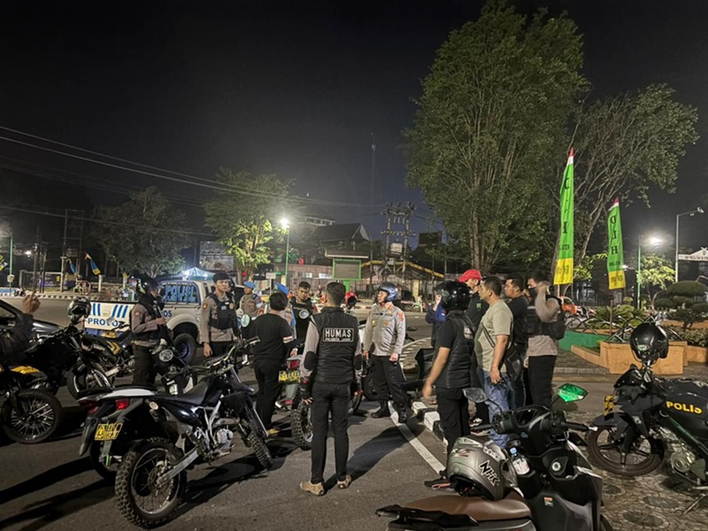Gaspol! Serigala Kota Polresta Jambi Amankan Sekelompok Berandalan Madesu