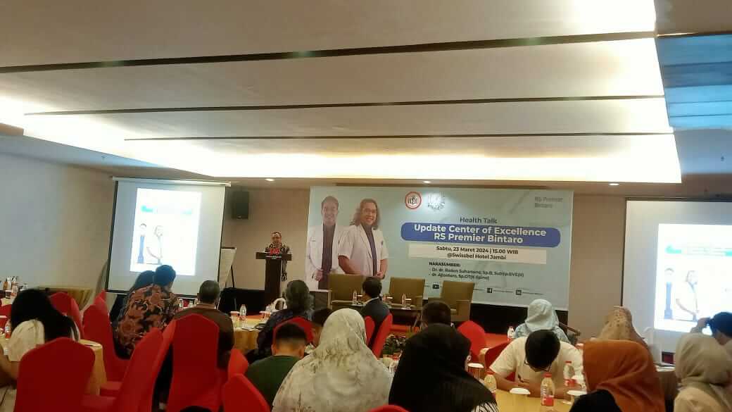 Kolaborasi  Bersama IKABI Jambi, RS Premier Bintaro Gelar Health Talk Bahas Update Center of Excellence