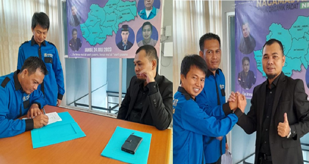 Team Building Distributor Tunggal Wilayah Jambi Pupuk NPK Plus Nagamas Jalin MoU dengan PT Nagamas Arif Sejati