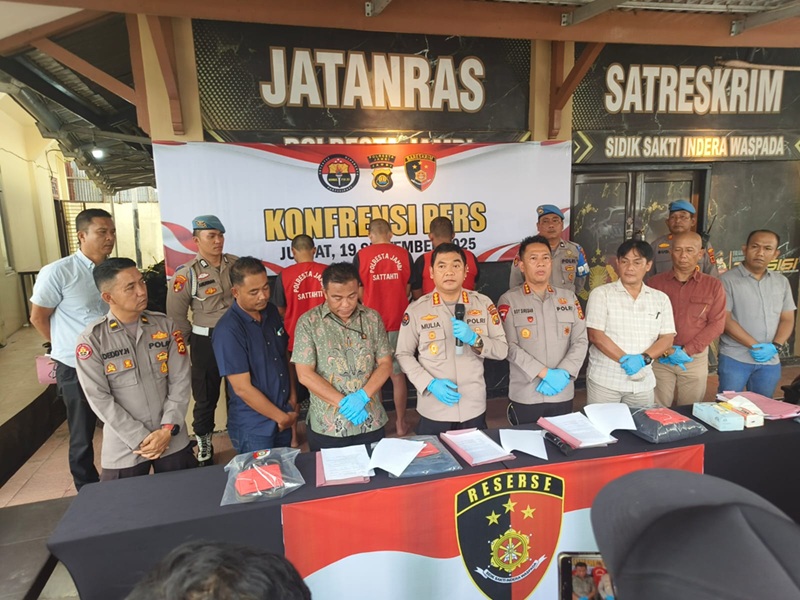 Maling Pagar Taman Anggrek Saat Aksi Ricuh di DPRD Provinsi Jambi, Polisi Tangkap 3 Pria