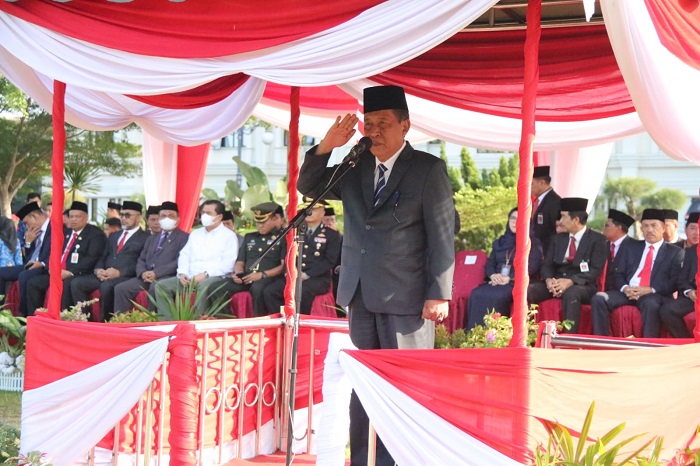 Wakil Gubernur Jambi Abdullah Sani Pimpin Upacara Hari Kebangkitan Nasional ke-115
