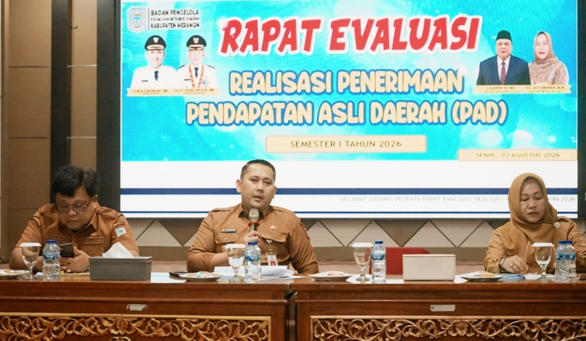 Bupati Merangin Ulitmatum OPD! PAD Tak Capai Target, Siap-siap Dievaluasi