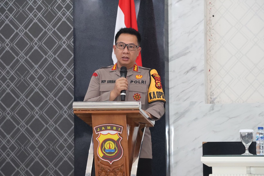 Tim Divkum Polri Sosialisasikan Mekanisme Restorative Justice di Polresta Jambi, Ini Pesan Kombes Boy