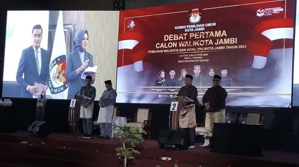 H Abdul Rahman Beberkan Visi Misi di Debat Calon Wali Kota Jambi