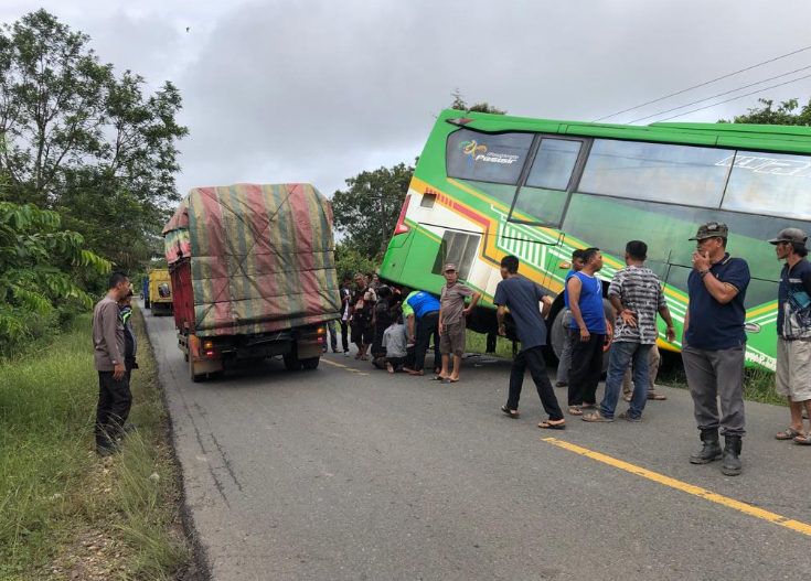 Sempat Kecelakaan, Rombongan Calon Jamaah Haji Asal Merangin Akhirnya Tiba di Kota Jambi