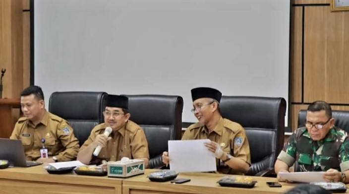 Bupati Tanjung Jabung Barat Pimpin Rapat Konvergensi Percepatan Penurunan Stunting