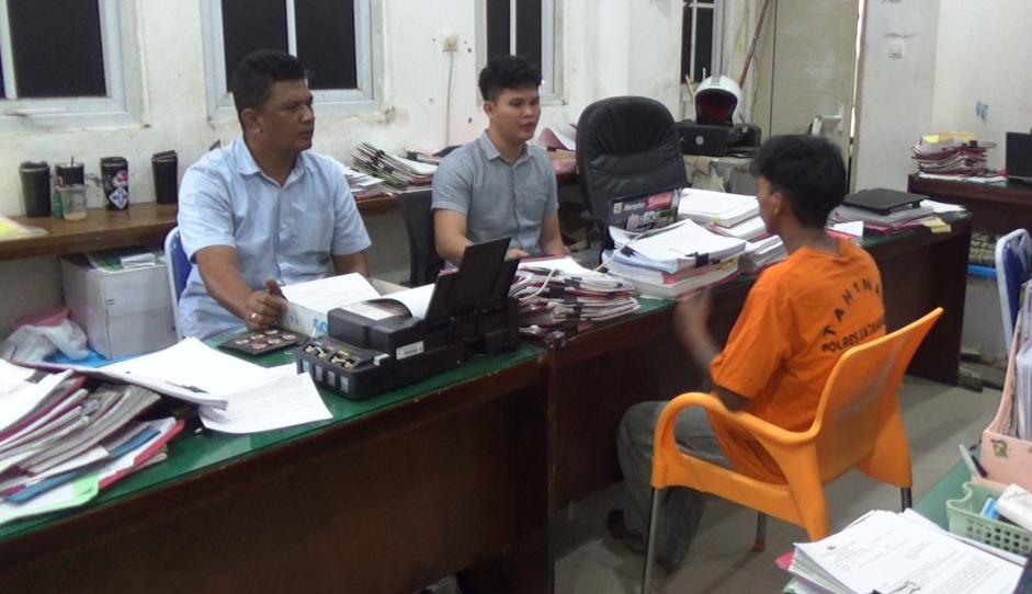 Heboh di Batanghari! Warga Tangkap Basah Seorang Pencuri Kabel PNL, 3 Pelaku Lainnya Kabur  