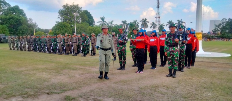 ﻿Latihan Pasukan Paskibraka Provinsi Jambi Diperbanyak Jelang Hari Kemerdekaan