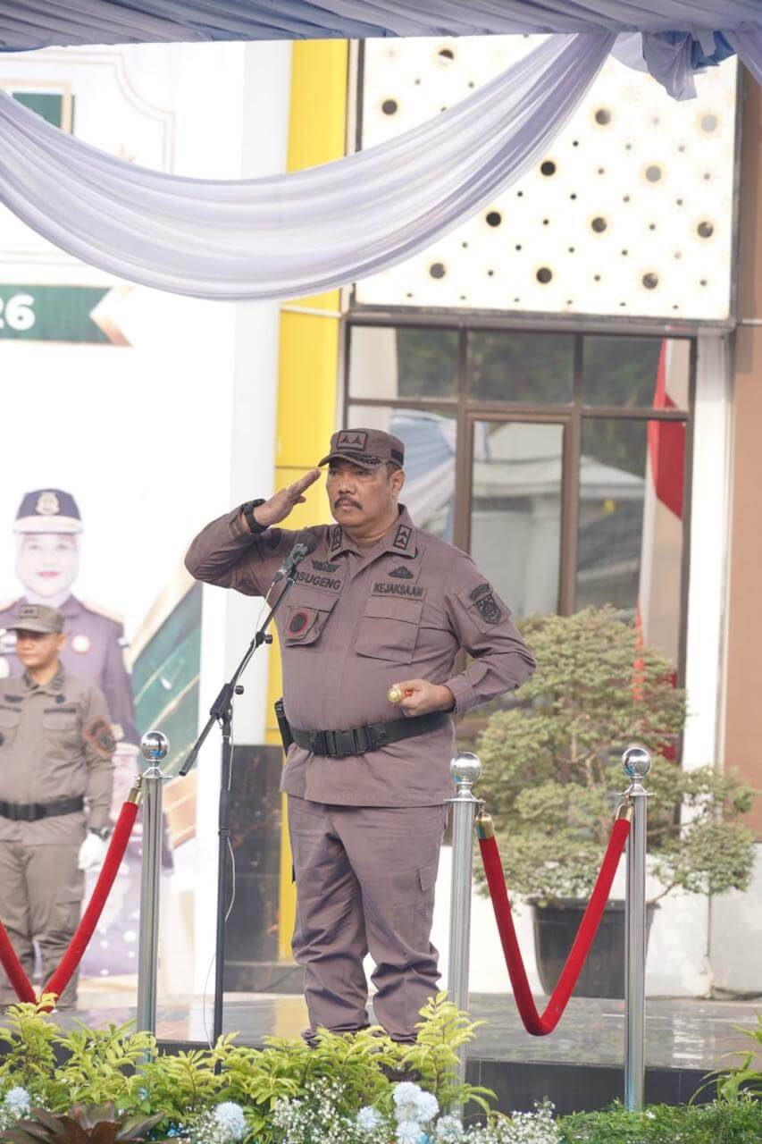 Pimpin Upacara Harla Ke-81, Kajati Jambi Tekankan Penegakan Hukum Terpadu dan Berintegritas