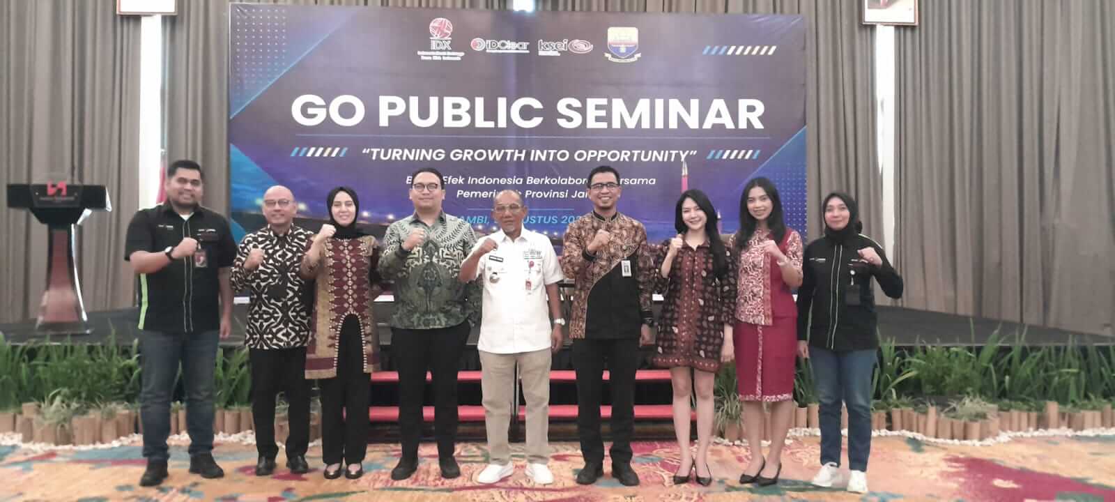 Dorong Perusahaan Lokal Ekspansi Pasar Modal, BEI Gelar Go Public Seminar Turning Growth Into Opportunity 
