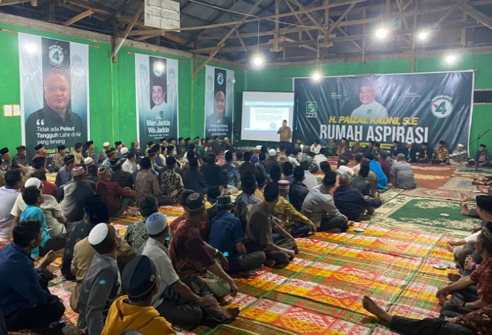 Tokoh Adat Tanah Sekudung Sepakat dukung Paisal Kadni Caleg DPR-RI