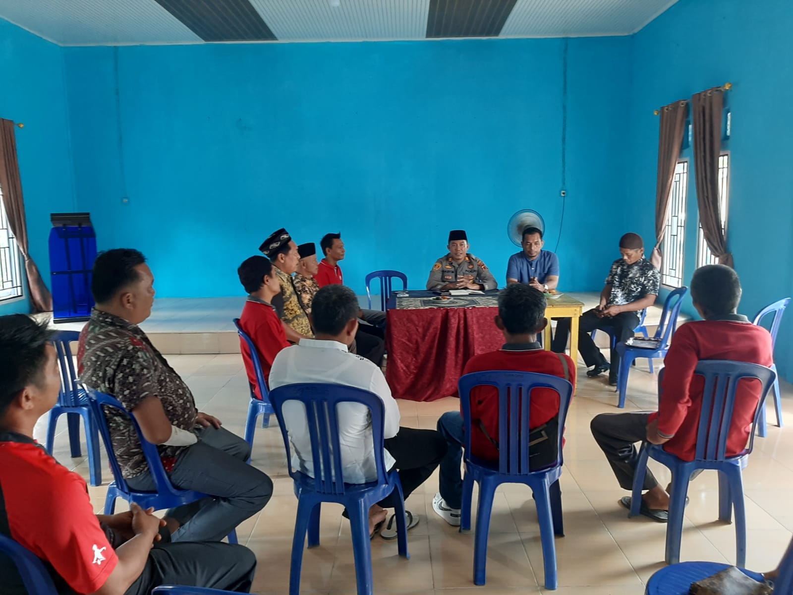 Gerak Cepat, Kapolsek Muko Muko Mediasi Permasalahan Jalan Penghubung Antar 2 Dusun di Bungo