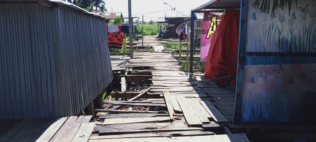 Pembangunan Jalan Permanen di Kampung Baru Terbentur Hak Atas Kepemilikan Tanah 