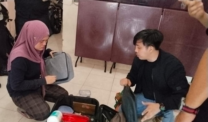 Dua dari 4 Kaki Tangan Helen yang Ditangkap Ternyata Ameng Kumis dan Istri