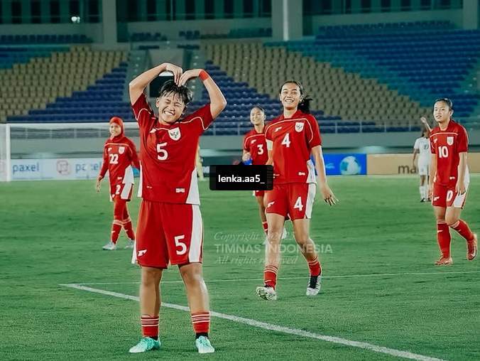 Garuda Pertiwi Muda Lumat Timor Leste 6-0, Indonesia Kuasai Puncak Klasemen Grup A AFF U-16 Putri 2025