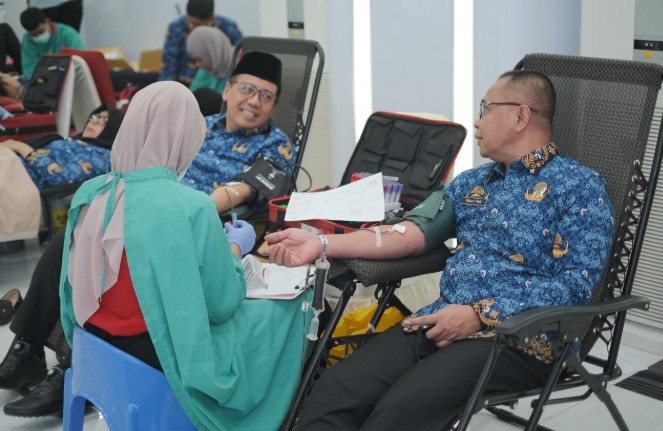 Di Momen HANTARU 2025, Kementerian ATR/BPN Gelar Aksi Donor Darah sebagai Wujud Kepedulian dan Kemanusiaan
