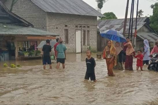 552 Rumah Terdampak Banjir di Balaesang dan Sirenja  Sulteng