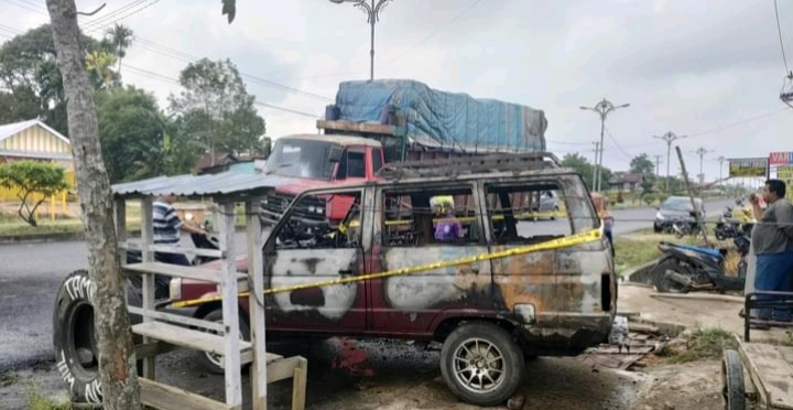 Istri Ucok Alami Luka Bakar, Usai Mobilnya Terbakar di Bengkel