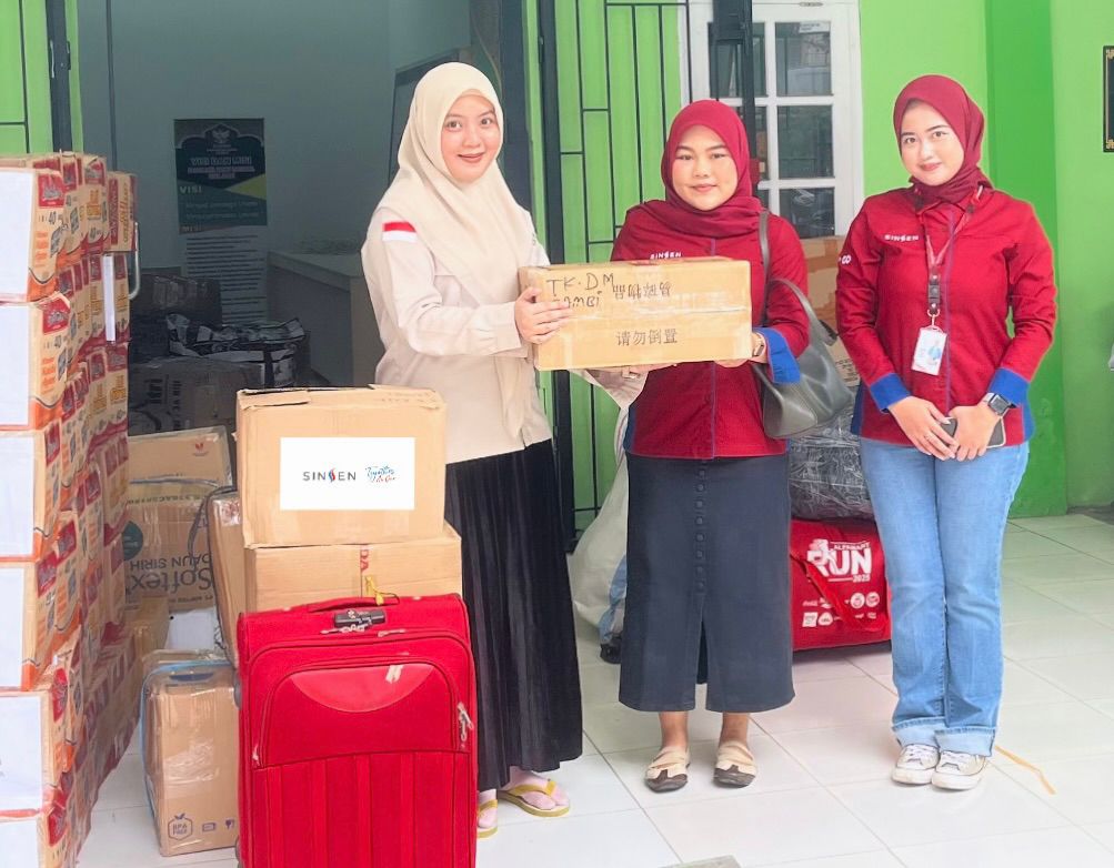 Bergerak untuk Sumatra : Sinsen Alirkan Kepedulian Perusahaan dan Aksi Empati Karyawan