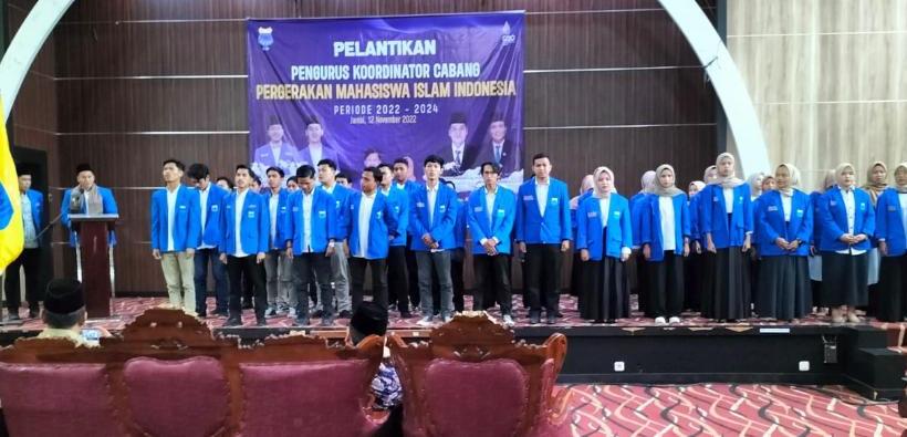 Ramazani Janiardeni Resmi Dilantik Sebagai Ketua PKC PMII Jambi oleh PB PMII