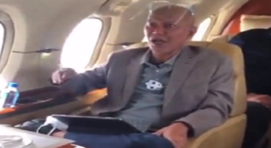 Viral Video Ketua Banggar DPR Said Abdullah Merokok di Private Jet