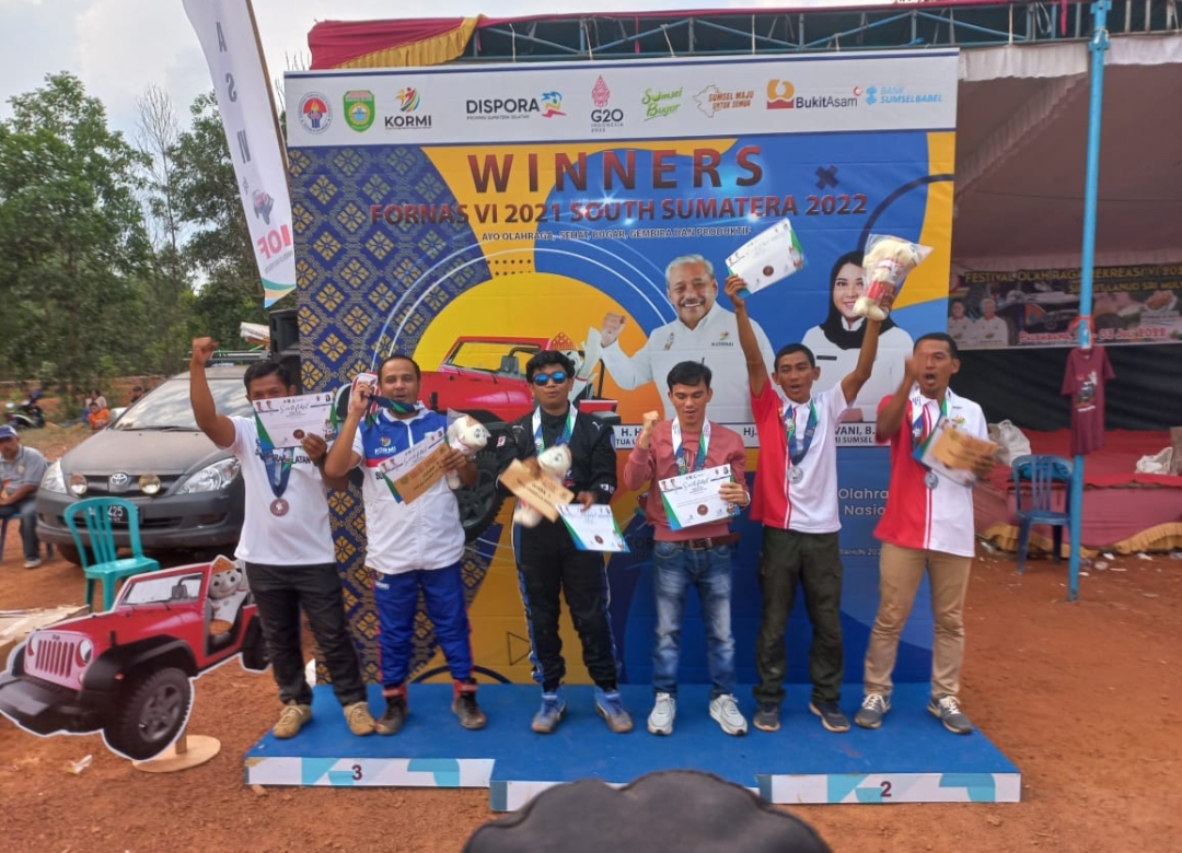 IOF Pengda Jambi Raih Medali Perak di Fornas VI Sumatera Selatan