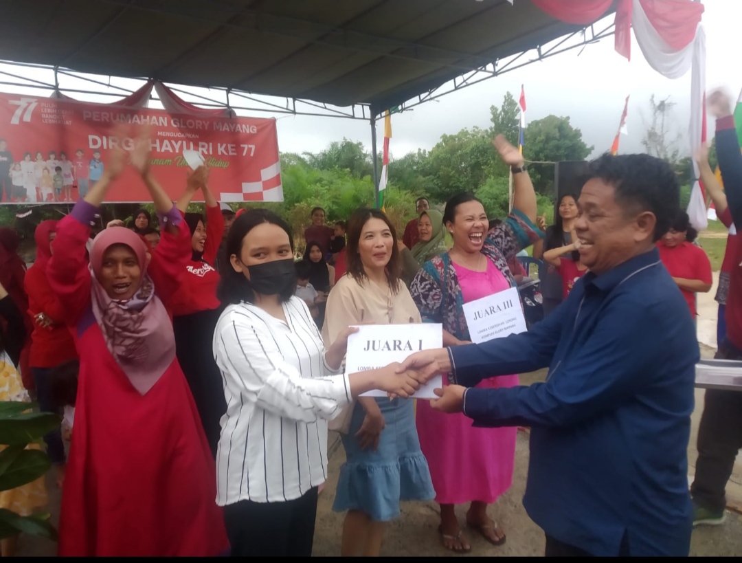 Komplek Glory Mayang Kota Jambi Meriahkan Peringatan HUT RI ke-77